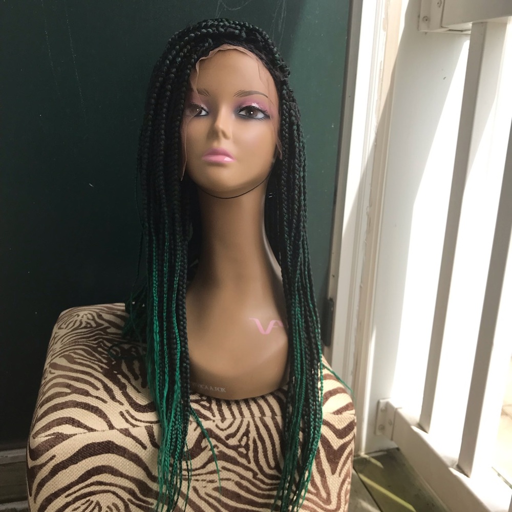 Frontal box braided wig